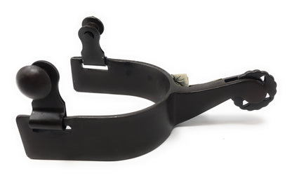 AJ Tack Ladies Antique Brown Diamond Charm Spurs