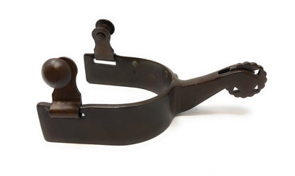 AJ Tack Ladies Antique Brown Star Charm Spurs