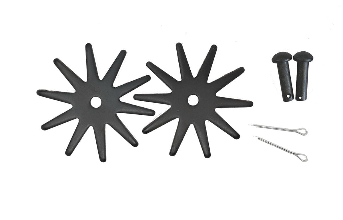 AJ Tack 2 1/8" 10 Point Rowel Package