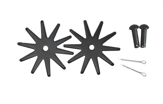 AJ Tack 2 1/8" 10 Point Rowel Package