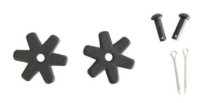 AJ Tack 1 1/4" 6 Point Rowel Package