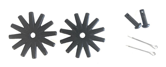 AJ Tack 1 5/8" 12 Point Rowel Package