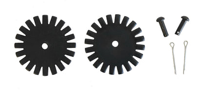 AJ Tack 2" 20 Point Rowel Package