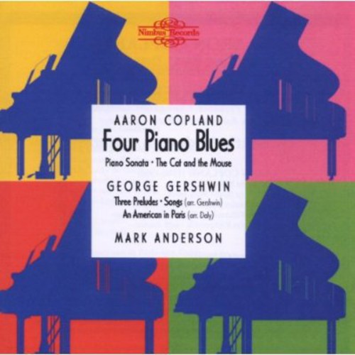 Mark Anderson - Four Piano Blues Music CD