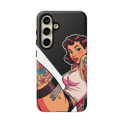 Vintage Tattoo Beauty Tough Phone Case