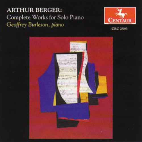 Berger / Geoffrey Burleson - Complete Works for Solo Piano Music CD