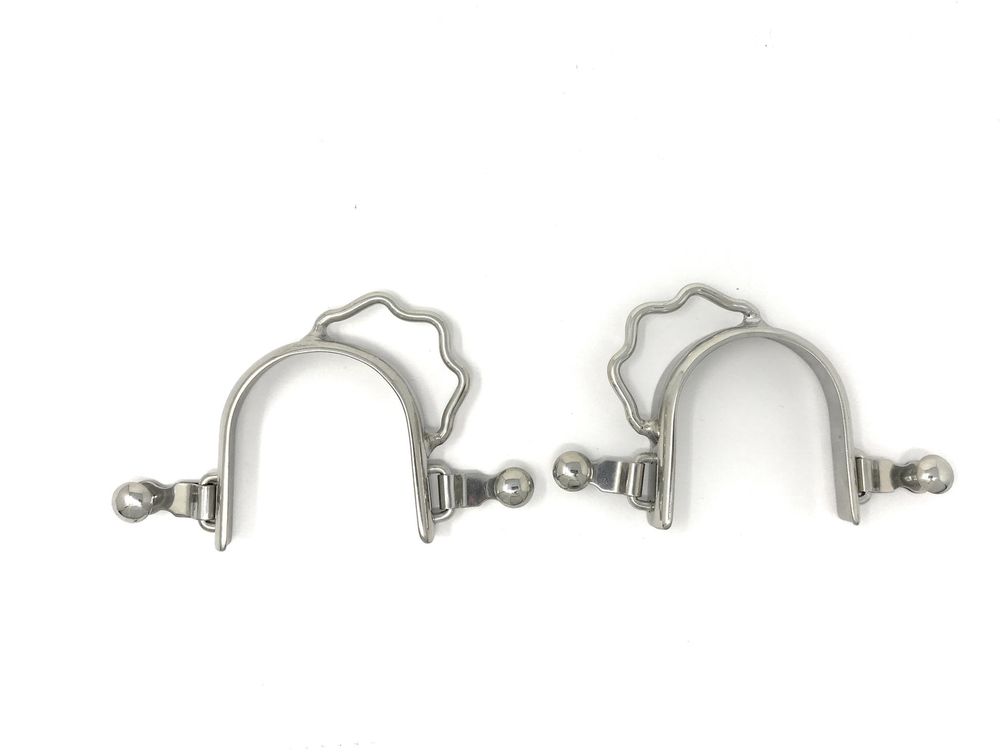 AJ Tack Youth Stainless Steel Bumper Spurs