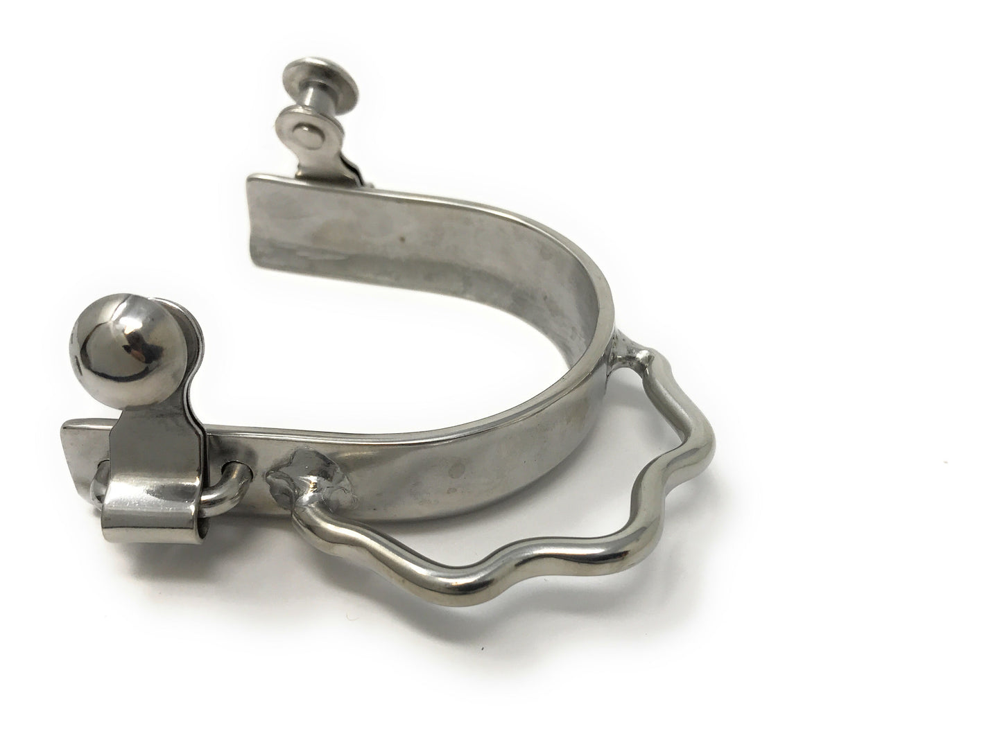 AJ Tack Ladies Stainless Steel Bumper Spurs