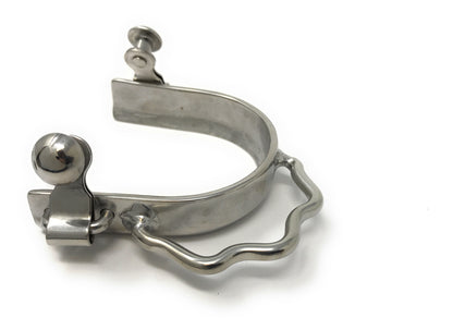 AJ Tack Men's Stainless Steel Bumper Spurs