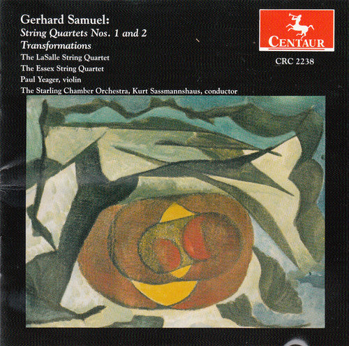 Samuel / Lasalle String Quartet / Yeager - String Quartet 1 & 2 [CD]