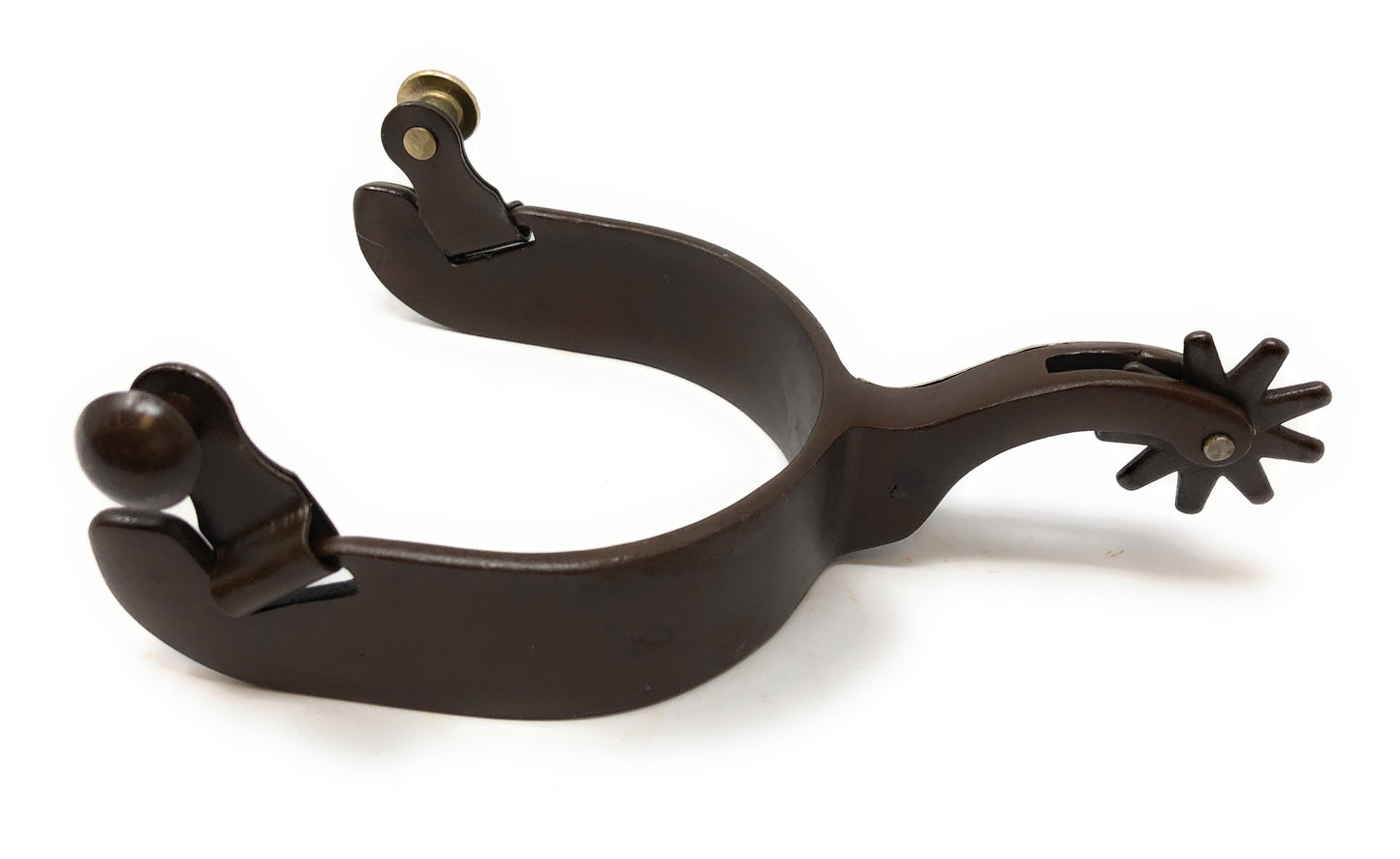 AJ Tack Men's Antique Brown Cutting Horse Spurs