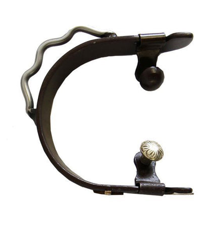 AJ Tack Ladies Antique Brown Praying Cowboy Bumper Spurs