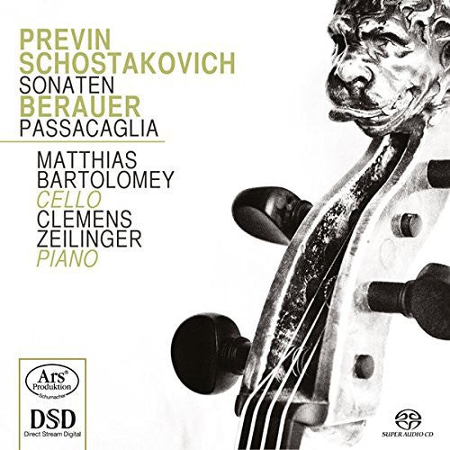 Previn / Schostakovich / Berauer - Sonaten & Passacaglia [CD]