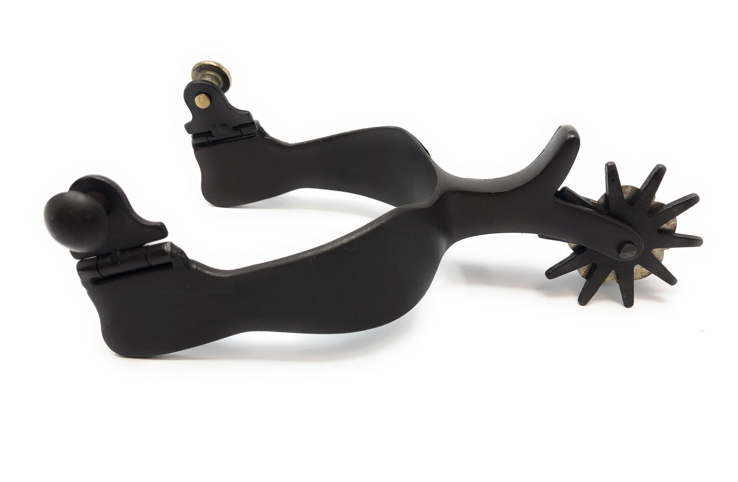 AJ Tack Men's Bucking Bronc Engraved Spurs