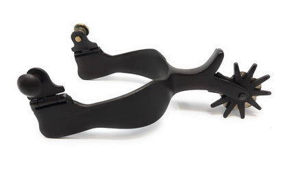 AJ Tack Men's Bucking Bronc Engraved Spurs