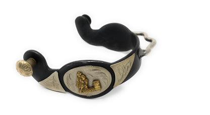 AJ Tack Men's Barrel Racer Bumper Spurs