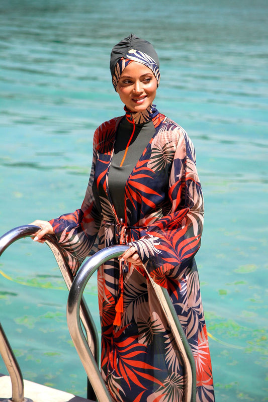 Colourful Pareo Kimono P2204