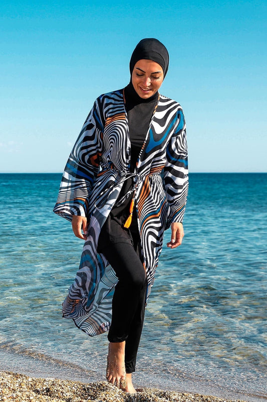 Colourful Pareo Kimono P2205