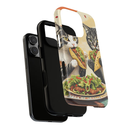 Funny Taco Cat Tough Phone Case