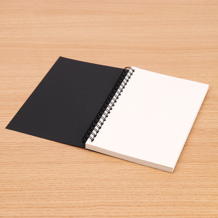 Spiral-Bound Sketchbook & Journal
