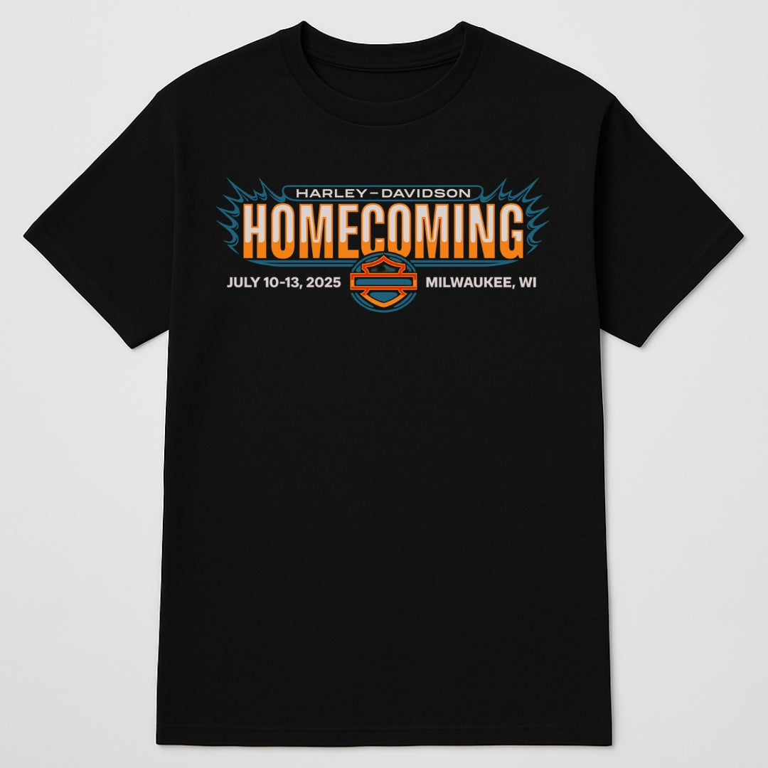 Homecoming Biker Festival - Official Milwaukee T-shirt Edition
