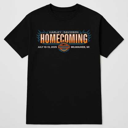 Homecoming Biker Festival - Official Milwaukee T-shirt Edition