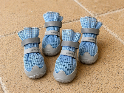 Breathable Mesh Dog Shoes | Non-Slip Summer Pet Boots