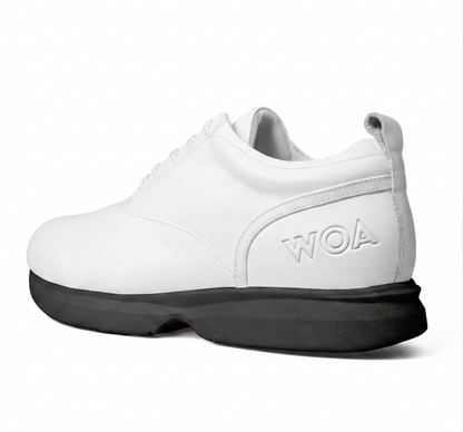 White & Black All-Day WOA Dress Sneaker