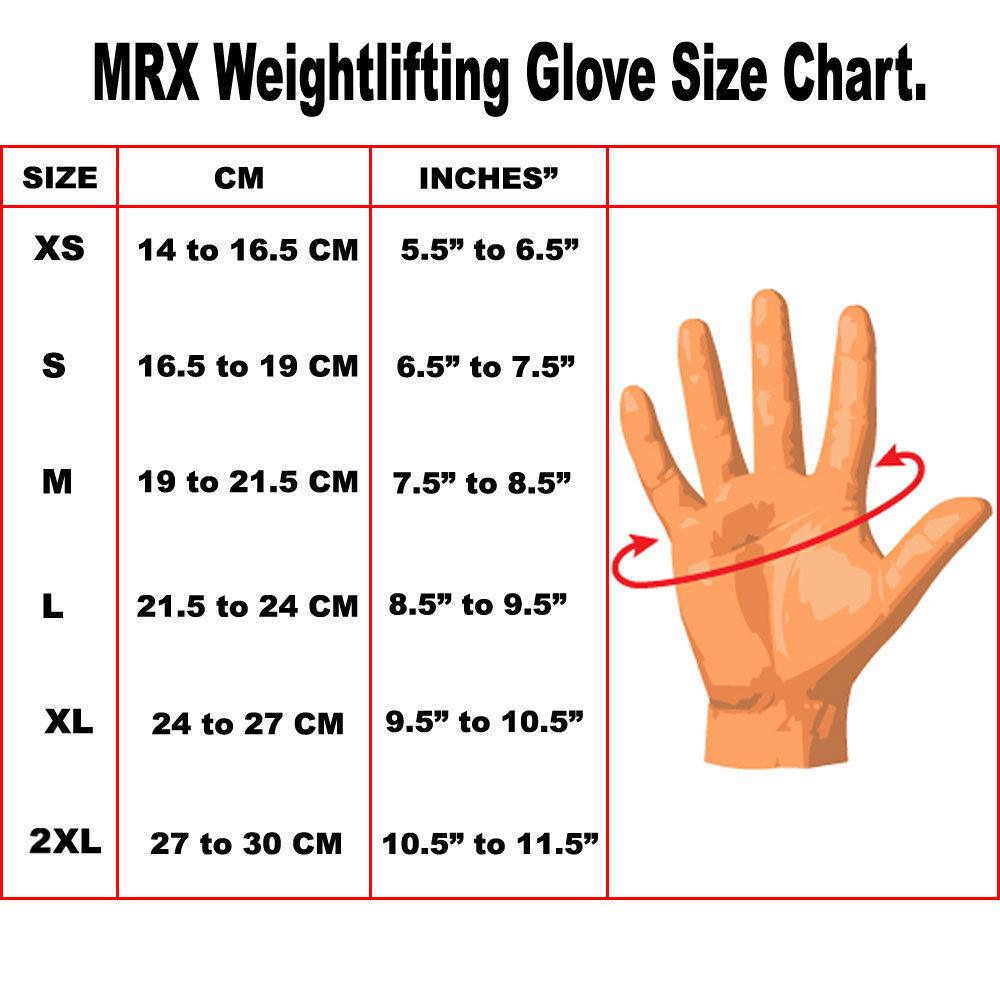 MRX Weight Lifting Gloves Leather Workout Glove With Long Wrist Strap - Triathlete Store