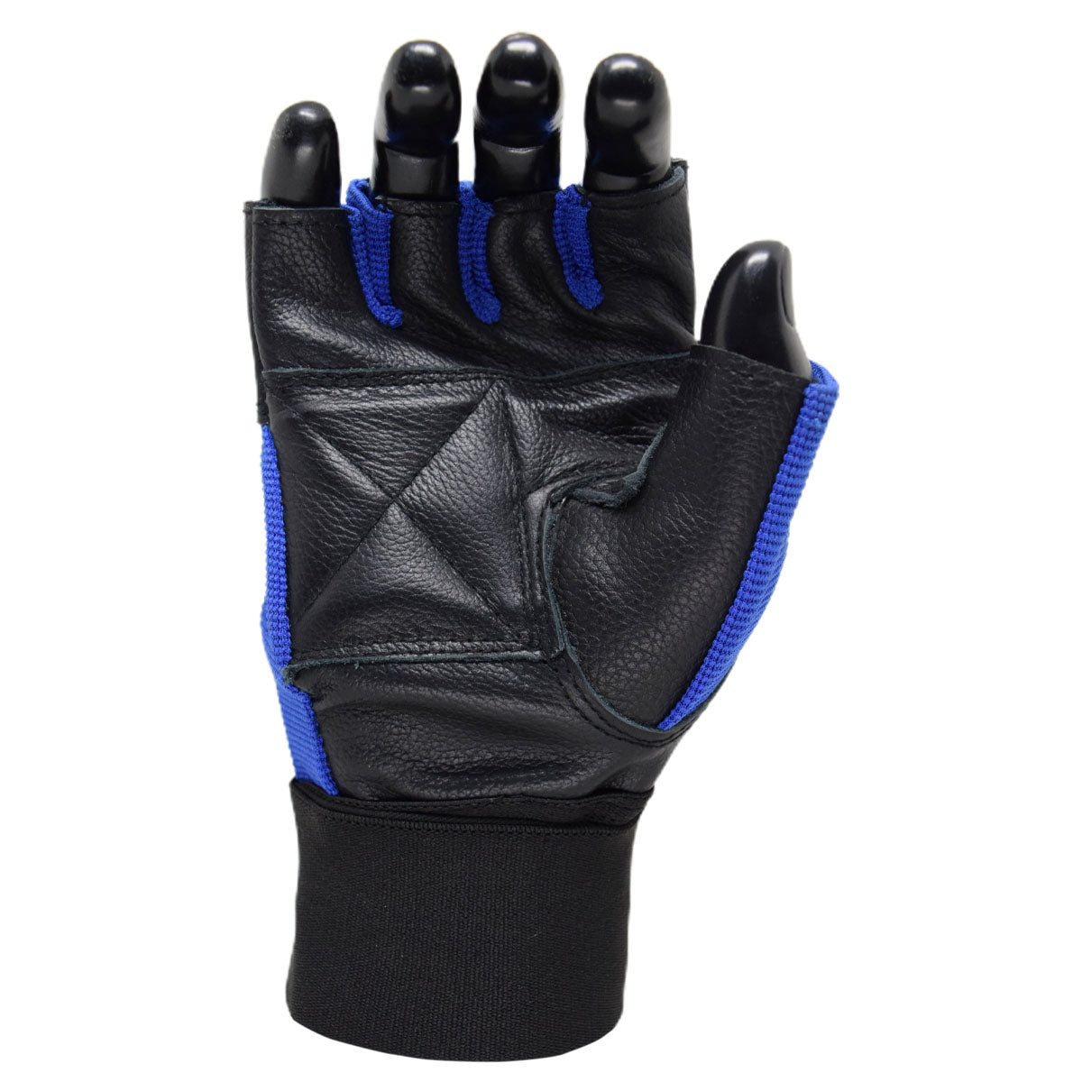 MRX Weight Lifting Gloves Leather Workout Glove With Long Wrist Strap - Triathlete Store