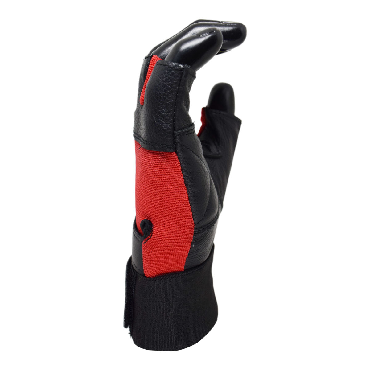 MRX Weight Lifting Gloves Leather Workout Glove With Long Wrist Strap - Triathlete Store