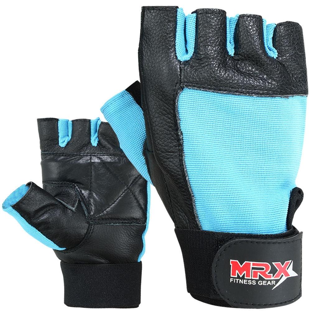 MRX Weightlifting Training Gloves Gym Workout Glove Unisex 2602-sky