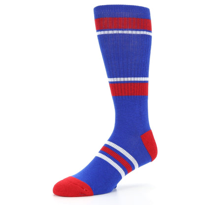 Detroit Pistons Socks - Men's Athletic Crew Socks