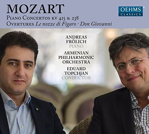 Mozart / Frolich / Topchjan - Pno Cons & Overtures [CD]