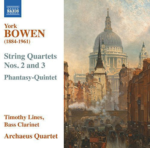 Bowen / Lines / Archaeus Qrt - String QRTS 2 -3 & Phantasy-Quintet Music CD