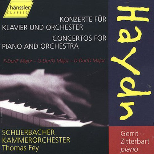 Haydn / Zitterbart / Schlierbach Co / Fey - Concertos For Piano & Orchestra - Music CD