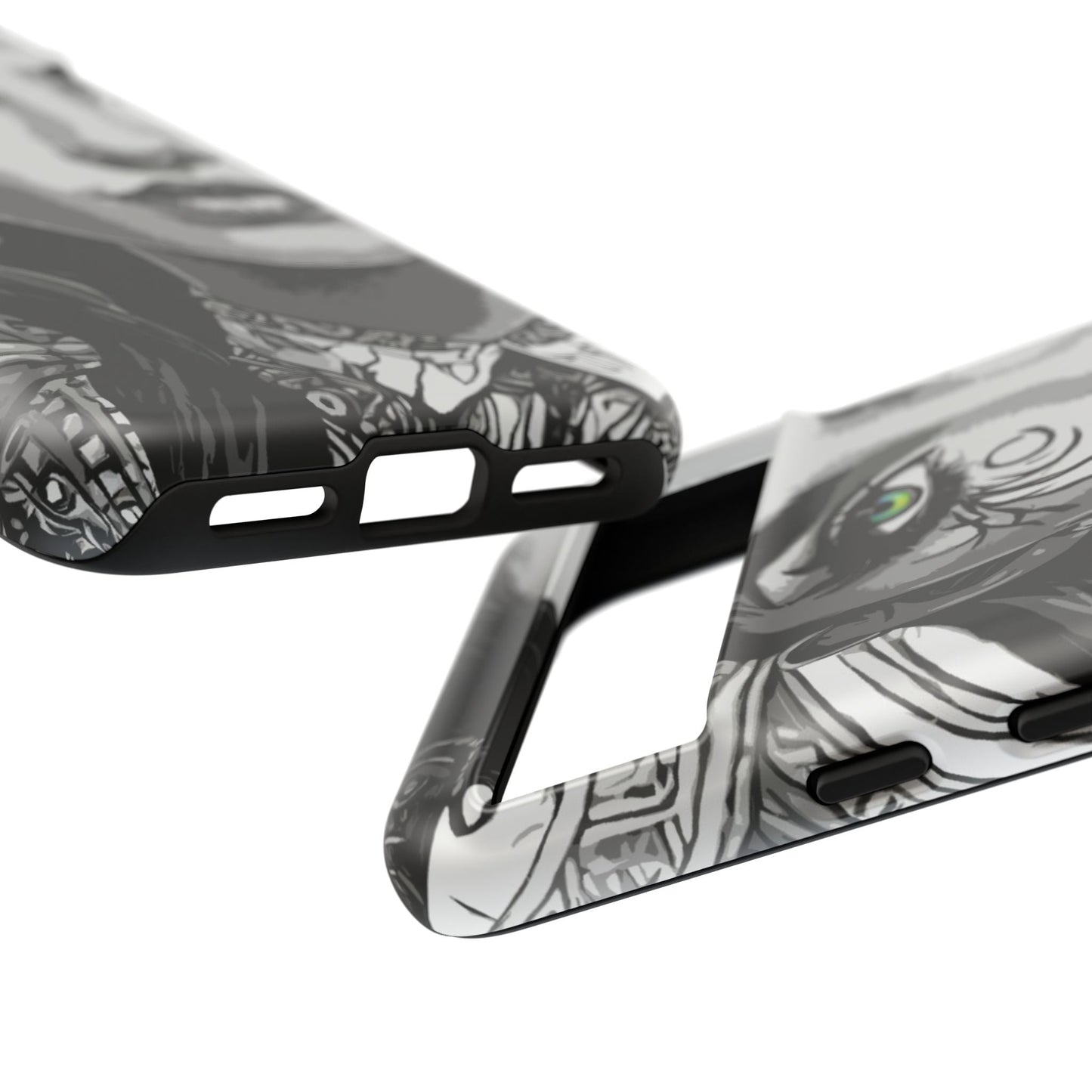 Green Eyed Devilish Beauty Tough Phone Case