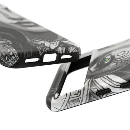 Green Eyed Devilish Beauty Tough Phone Case