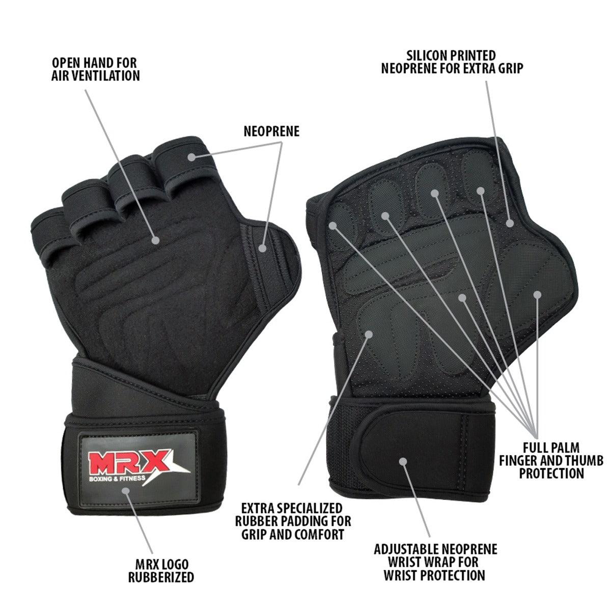 Weight Lifting Gloves Gym Glove for Training Bodybuilding Workout - Triathlete Store