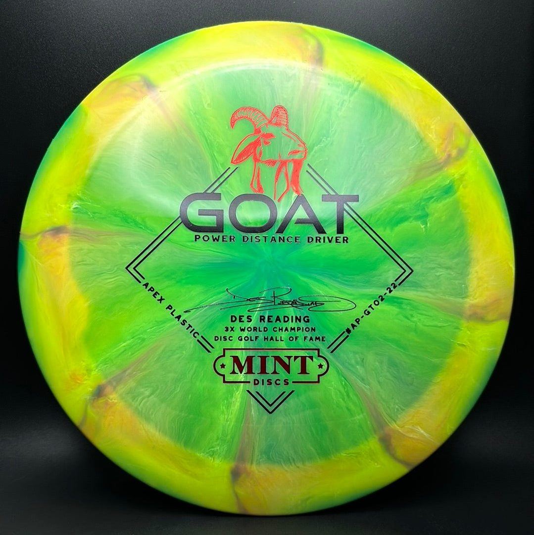 Swirly Apex Goat - 3x Des Reading Signature Series