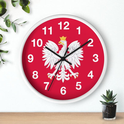Polish Eagle Wall Clock