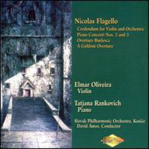 David Amos - Music Of Nicolas Flagello Music CD