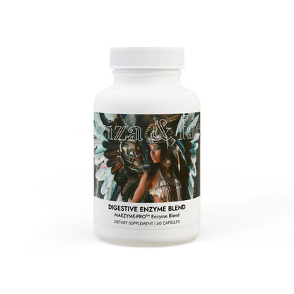 Aziza & Fae Digestive Enzyme Blend Supplement (60 Capsules)