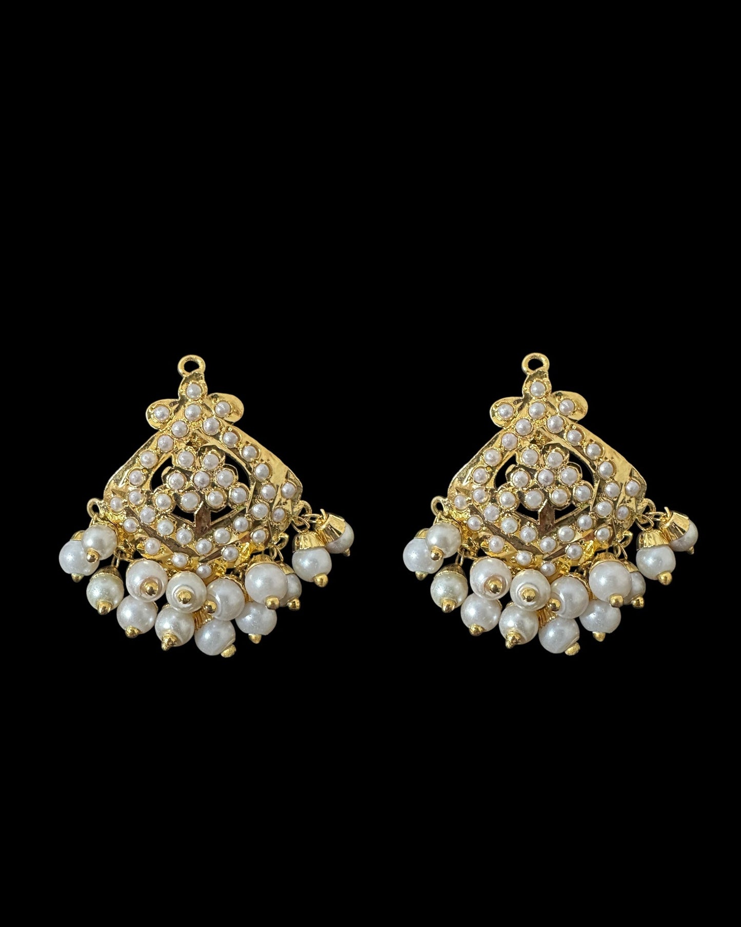 PS544 Ayeza jadau pearl  pendant set ( SHIPS IN 3 weeks  )