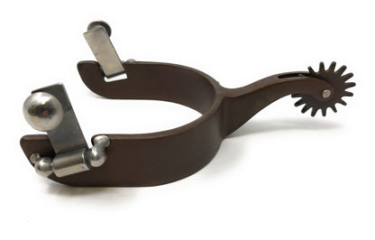 AJ Tack Ladies Antique Brown Western Spurs