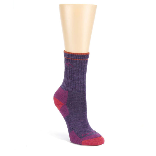 Plum Hiker Micro Crew Cushion - Women's Wool Hiking Socks