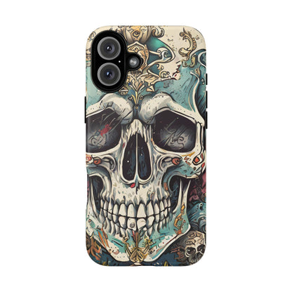 Abstract Skull Tough Phone Case
