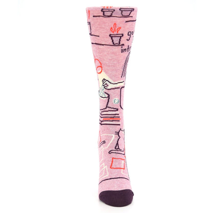 Introvert Socks - Novelty Dress Socks for Women