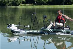 FS1210 FishSUP™ Inflatable Fishing Stand-Up Paddleboard - Watersnake Motor Package