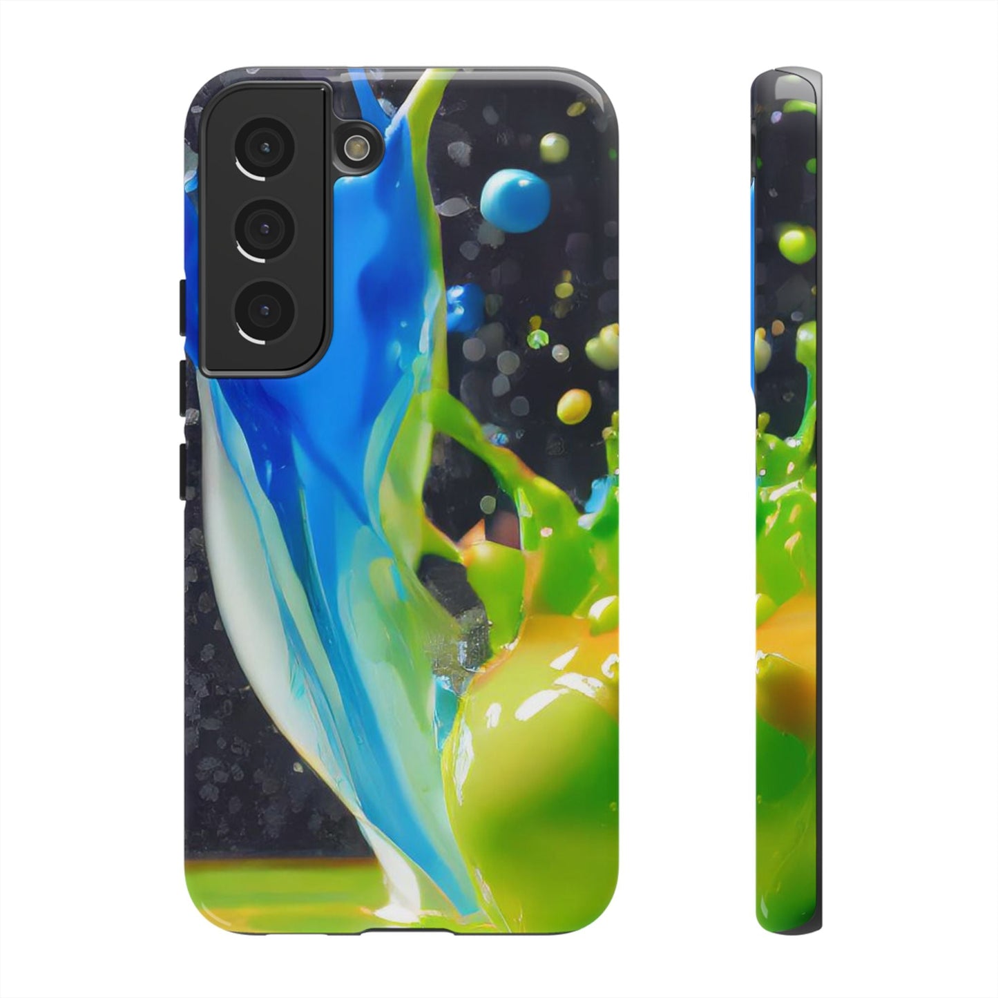 Vibrant Paint Splash Phone Case - Tough & Stylish Protection